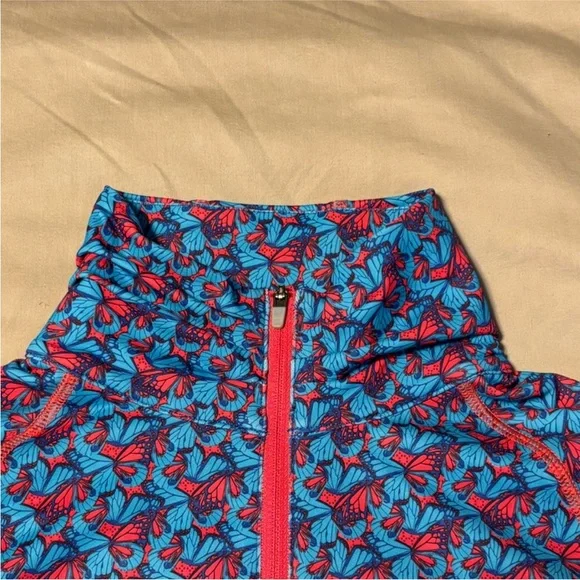 Peter Millar Sz S Butterfly Zip Up Athletic Jacket EUC - Picture 5 of 9
